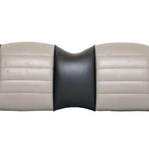 Club Car Golf Cart Seat Back Premium Black/Grey